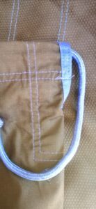 Image of Reinforced Blue Stitching